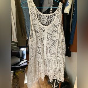 Vintage Koala Blue Lace Dress